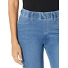 Amazon Essentials Women’s Pull-On Mid Rise Stretchy Knit Jegging (Available in Plus Size)(Light Wash)