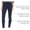 Amazon Essentials Women’s Pull-On Mid Rise Stretchy Knit Jegging (Available in Plus Size)(Navy)
