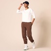 Amazon Essentials Women’s Relaxed Fit Sweatpants Joggers with Elastic Waist, Mid Rise (Available in Plus Size)(Deep Brown)