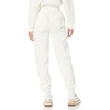 Amazon Essentials Women’s Relaxed Fit Sweatpants Joggers with Elastic Waist, Mid Rise (Available in Plus Size)(Eggshell White)