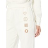 Amazon Essentials Women’s Relaxed Fit Sweatpants Joggers with Elastic Waist, Mid Rise (Available in Plus Size)(Eggshell White)