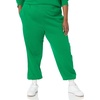 Amazon Essentials Women’s Relaxed Fit Sweatpants Joggers with Elastic Waist, Mid Rise (Available in Plus Size)(Green)