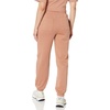 Amazon Essentials Women’s Relaxed Fit Sweatpants Joggers with Elastic Waist, Mid Rise (Available in Plus Size)(Light Brown)