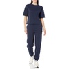 Amazon Essentials Women’s Relaxed Fit Sweatpants Joggers with Elastic Waist, Mid Rise (Available in Plus Size)(Navy)