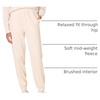 Amazon Essentials Women’s Relaxed Fit Sweatpants Joggers with Elastic Waist, Mid Rise (Available in Plus Size)(Oatmeal Heather  Jellyfish)