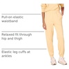 Amazon Essentials Women’s Relaxed Fit Sweatpants Joggers with Elastic Waist, Mid Rise (Available in Plus Size)(Warm Yellow)
