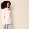 Amazon Essentials Women’s Relaxed-Fit Dropped Shoulder Midweight Cotton Twill Jacket(Rose)