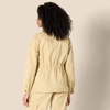 Amazon Essentials Women’s Relaxed-Fit Dropped Shoulder Midweight Cotton Twill Jacket(Tan)