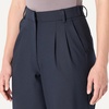 Amazon Essentials Women’s Relaxed-Fit Full Length Dress Pant(Navy)