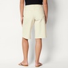 Amazon Essentials Women’s Relaxed-Fit Mid-Rise Long Jean Shorts(Ecru)