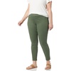 Amazon Essentials Women’s Skinny Fit Mid-Rise Stretch Pull-On Jegging with Pockets – Discontinued Colors(Dark Green)