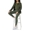 Amazon Essentials Women’s Skinny Fit Mid-Rise Stretch Pull-On Jegging with Pockets – Discontinued Colors(Dark Green)