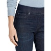 Amazon Essentials Women’s Skinny Fit Mid-Rise Stretch Pull-On Jegging with Pockets – Discontinued Colors(Dark Wash)