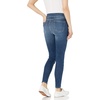 Amazon Essentials Women’s Skinny Fit Mid-Rise Stretch Pull-On Jegging with Pockets – Discontinued Colors(Medium Blue)