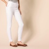 Amazon Essentials Women’s Skinny Fit Mid-Rise Stretch Pull-On Jegging with Pockets – Discontinued Colors(White)