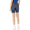 Amazon Essentials Women’s Slim Fit Denim Bermuda Shorts with Pockets(Dark Wash)