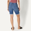 Amazon Essentials Women’s Slim Fit Denim Bermuda Shorts with Pockets(Medium Blue Vintage)