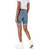 Amazon Essentials Women’s Slim Fit Denim Bermuda Shorts with Pockets(Medium Wash)