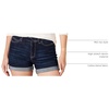 Amazon Essentials Women’s Slim Fit Mid-Rise 4″ Denim Shorts(Rinse)