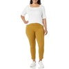 Amazon Essentials Women’s Slim-Fit Bi-Stretch Side Zip Ankle Pant(Dark Camel)
