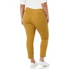 Amazon Essentials Women’s Slim-Fit Bi-Stretch Side Zip Ankle Pant(Dark Camel)