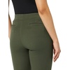 Amazon Essentials Women’s Slim-Fit Bi-Stretch Side Zip Ankle Pant(Dark Green)