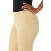 Amazon Essentials Women’s Slim-Fit Bi-Stretch Side Zip Ankle Pant(Tan)