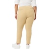 Amazon Essentials Women’s Slim-Fit Bi-Stretch Side Zip Ankle Pant(Tan)