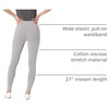 Amazon Essentials Women’s Soft Leggings(Grey Heather)