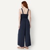 Amazon Essentials Women’s Square Neck Wide Leg Sleeveless Jumpsuit(Navy)
