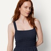 Amazon Essentials Women’s Square Neck Wide Leg Sleeveless Jumpsuit(Navy)