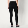 Amazon Essentials Women’s Stretch Denim Mid-Rise Pull-On Skinny Jegging(Black)