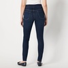 Amazon Essentials Women’s Stretch Denim Mid-Rise Pull-On Skinny Jegging(Dark Wash)