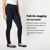 Amazon Essentials Women’s Stretch Denim Mid-Rise Pull-On Skinny Jegging(Rinse)