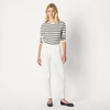 Amazon Essentials Women’s Stretch Denim Mid-Rise Pull-On Skinny Jegging(White)