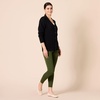 Amazon Essentials Women’s Stretchy Ponte Legging (Available in Plus Size)(Dark Olive)