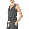 Amazon Essentials Women’s Studio Terry Stretchy Jumpsuit for Exercise (Available in Plus Size)(Charcoal Grey Heather)