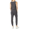 Amazon Essentials Women’s Studio Terry Stretchy Jumpsuit for Exercise (Available in Plus Size)(Charcoal Grey Heather)