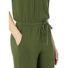 Amazon Essentials Women’s Studio Terry Stretchy Jumpsuit for Exercise (Available in Plus Size)(Dark Olive)