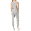 Amazon Essentials Women’s Studio Terry Stretchy Jumpsuit for Exercise (Available in Plus Size)(Light Grey Heather)