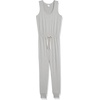 Amazon Essentials Women’s Studio Terry Stretchy Jumpsuit for Exercise (Available in Plus Size)(Light Grey Heather)