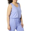 Amazon Essentials Women’s Studio Terry Stretchy Jumpsuit for Exercise (Available in Plus Size)(Soft Violet)