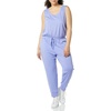 Amazon Essentials Women’s Studio Terry Stretchy Jumpsuit for Exercise (Available in Plus Size)(Soft Violet)