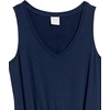 Amazon Essentials Women’s Studio Terry V Neck Romper, Stretchy Exercise Loungewear, Soft(Navy)