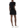 Amazon Essentials Women’s Supersoft Terry Short-Sleeve V-Neck Romper (Previously Daily Ritual)(Black)