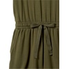 Amazon Essentials Women’s Supersoft Terry Short-Sleeve V-Neck Romper (Previously Daily Ritual)(Olive)