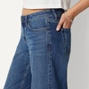 Amazon Essentials Women’s Ultra Soft Low-Rise Wide Leg Jean(Stone Medium Wash)