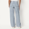 Amazon Essentials Women’s Ultra Soft Low-Rise Wide Leg Jean(Tinted Ice Light Wash)