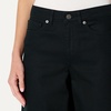 Amazon Essentials Women’s Ultra Soft Mid-Rise Wide Leg Jeans(Black)