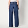 Amazon Essentials Women’s Ultra Soft Mid-Rise Wide Leg Jeans(Dark Shadow Wash)